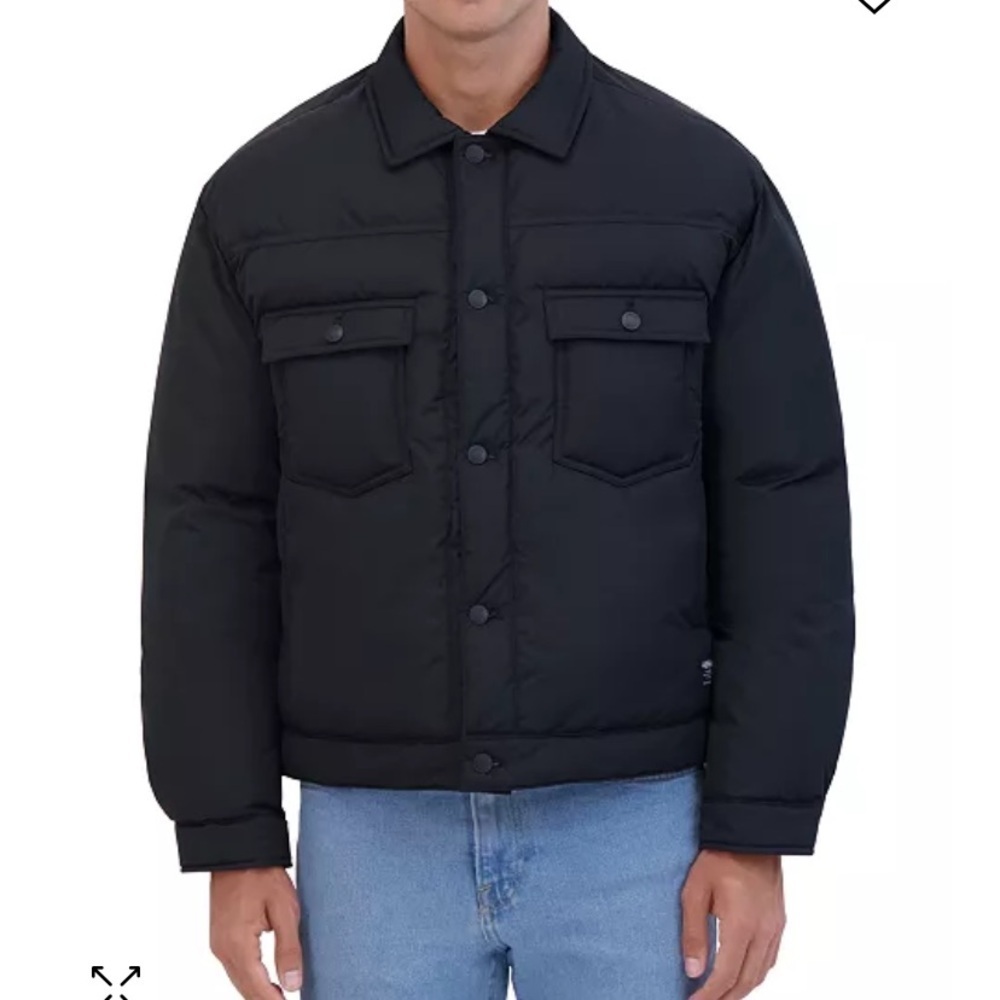 Hudson Puffer Trucker Jacket M